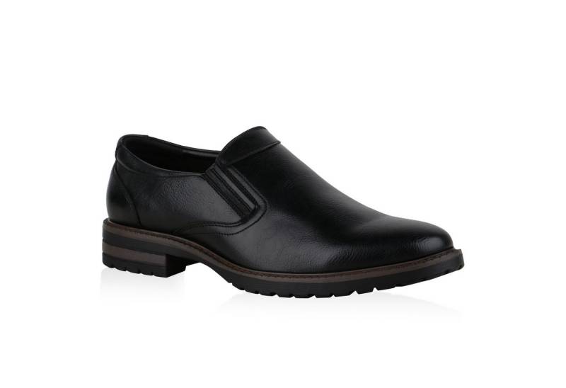 VAN HILL 835983 Slipper Herren Klassische Slippers Blockabsatz Profil-Sohle VAN HILL 835983 Slipper Herren Klassische Slippers Blockabsatz Profil-Sohle von VAN HILL