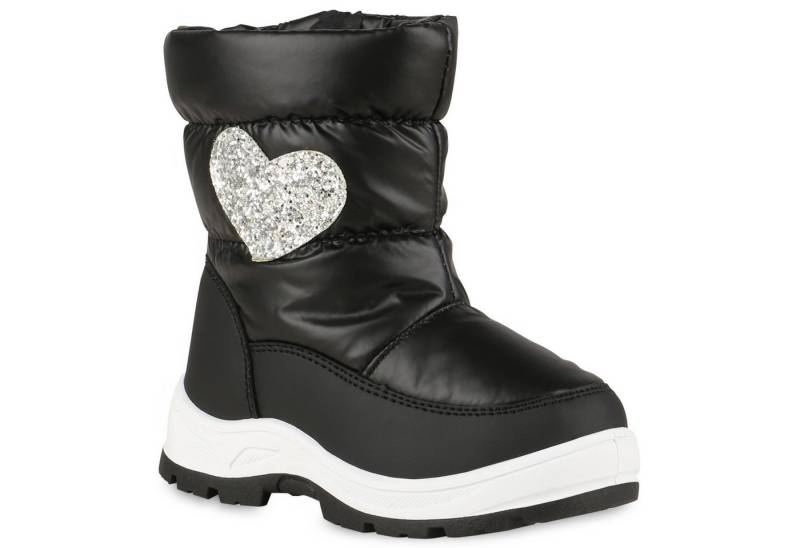 VAN HILL 838203 Winterboots Kinder Warm Gefütterte Winter Boots Stiefel Bequeme Outdoor von VAN HILL