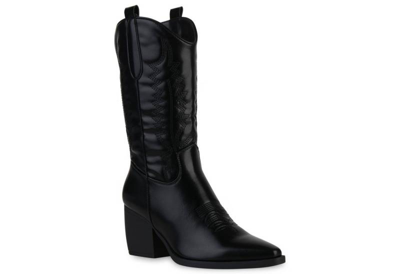 VAN HILL 838384 Cowboystiefel Damen Stiefel Cowboystiefel Holzoptikabsatz Stickereien VAN HILL 838384 Cowboystiefel Damen Stiefel Cowboystiefel Holzoptikabsatz Stickereien von VAN HILL