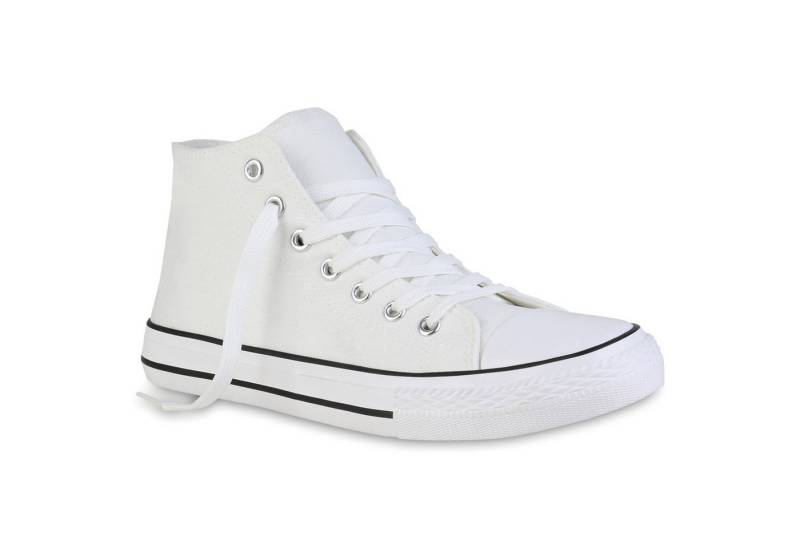 VAN HILL 838463 Sneaker Damen Sneaker High Schnürer Bequeme Basic Stoff VAN HILL 838463 Sneaker Damen Sneaker High Schnürer Bequeme Basic Stoff von VAN HILL