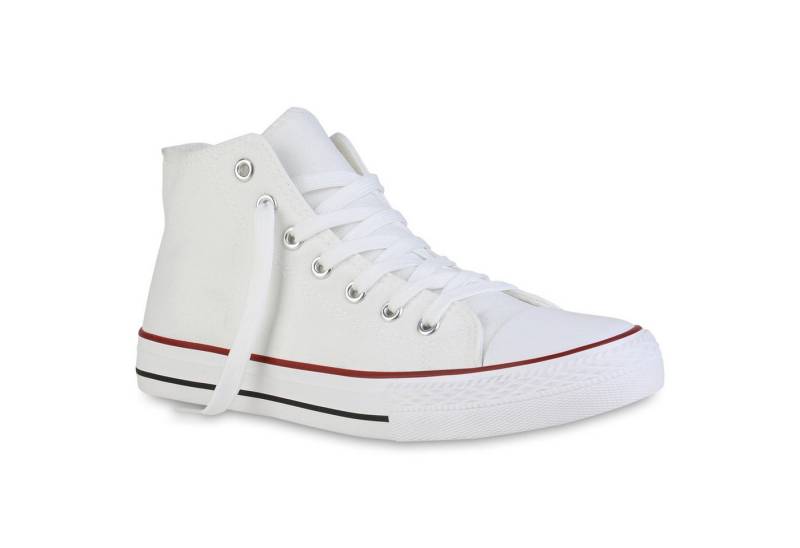 VAN HILL 838463 Sneaker Damen Sneaker High Schnürer Bequeme Basic Stoff VAN HILL 838463 Sneaker Damen Sneaker High Schnürer Bequeme Basic Stoff von VAN HILL