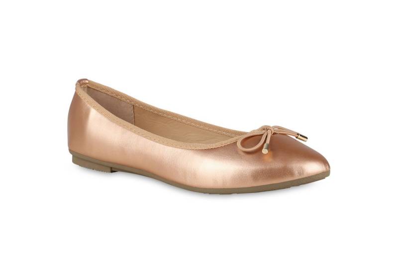 VAN HILL 838467 Ballerina Damen Klassische Ballerinas Schleifen Slippers Kunstleder VAN HILL 838467 Ballerina Damen Klassische Ballerinas Schleifen Slippers Kunstleder von VAN HILL