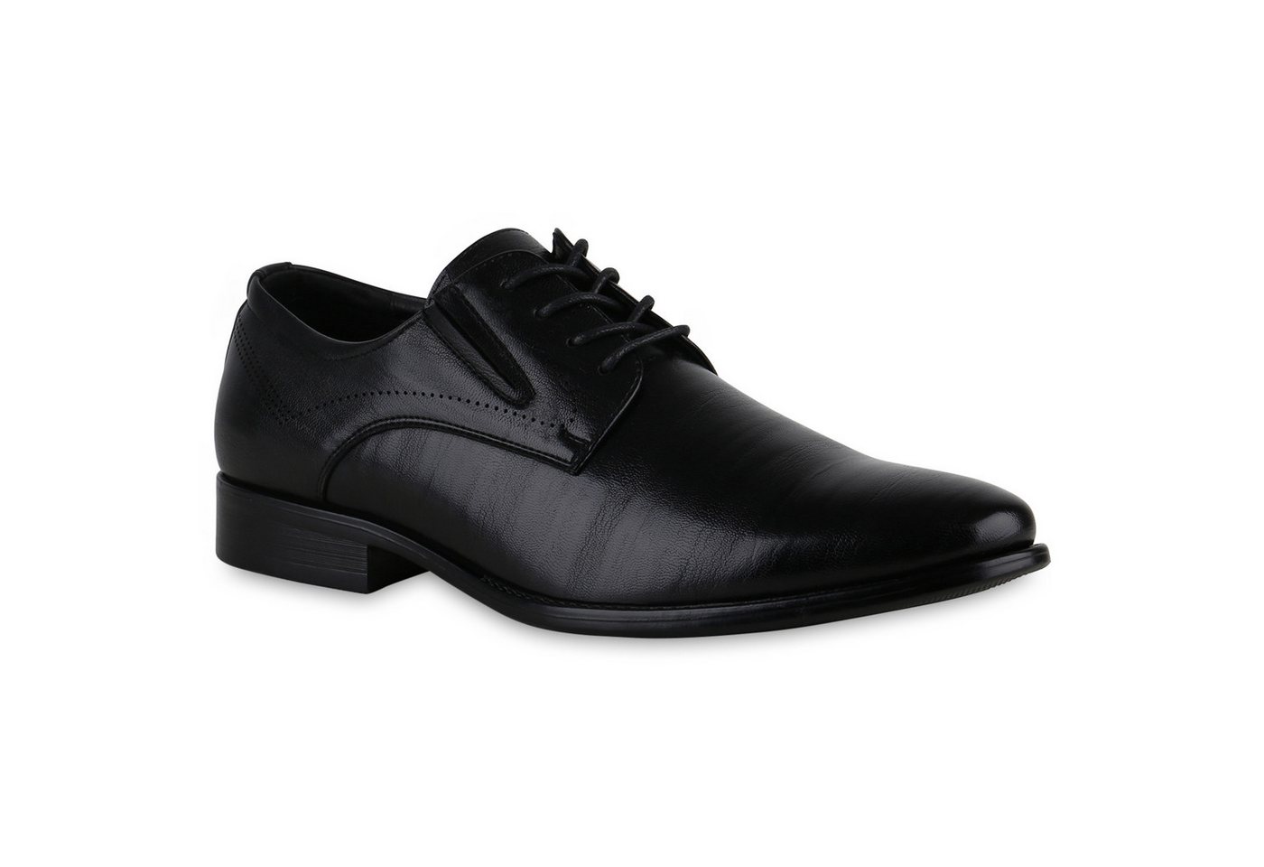 VAN HILL 839354 Pumps Herren Klassische Halbschuhe Slippers Blockabsatz Basic von VAN HILL