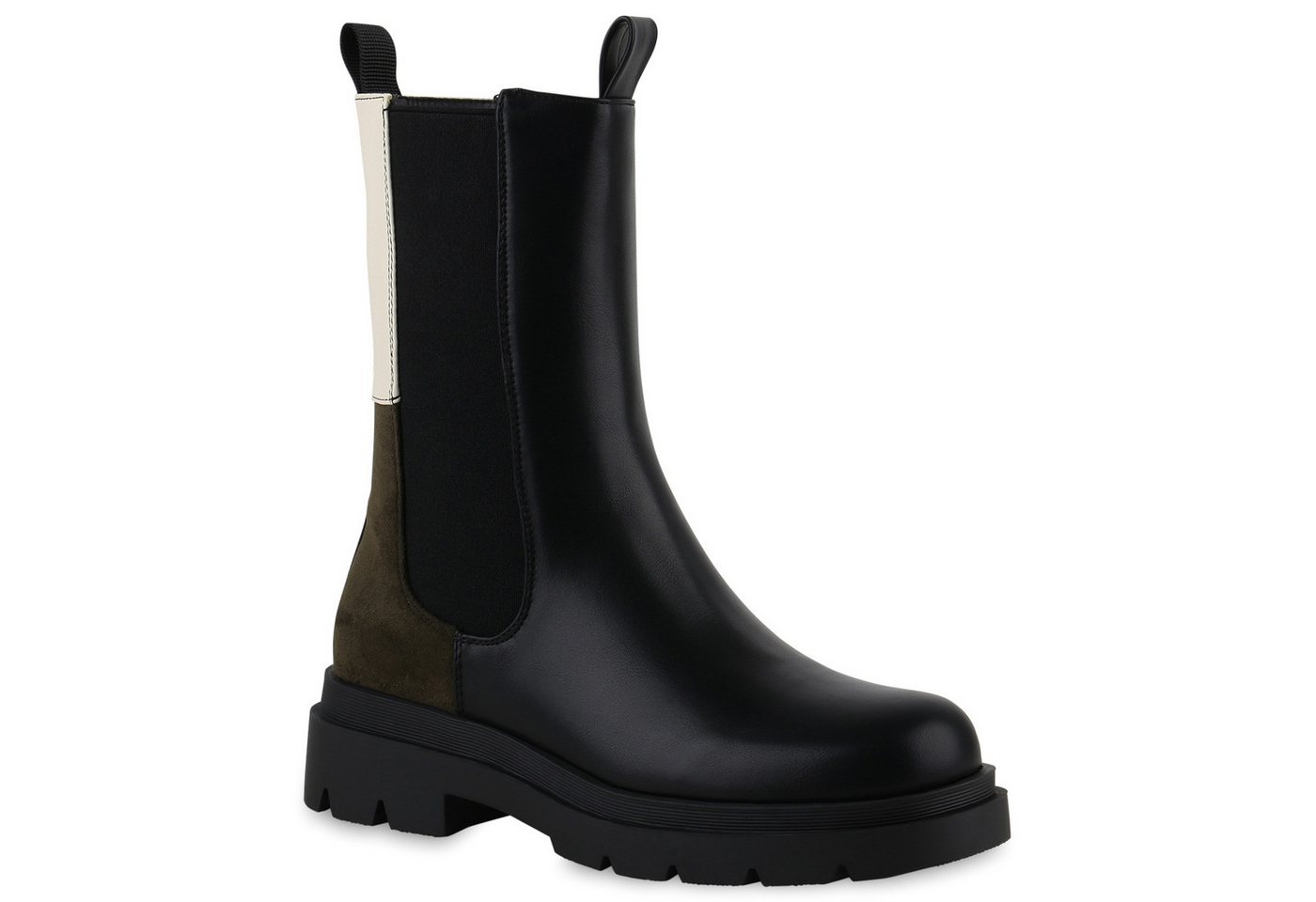 VAN HILL 839650 Stiefel Damen Klassische Stiefel Plateau Vorne Profil-Sohle VAN HILL 839650 Stiefel Damen Klassische Stiefel Plateau Vorne Profil-Sohle von VAN HILL