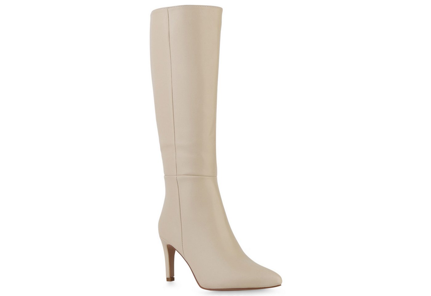 VAN HILL 839876 Stiefel Damen Leicht Gefütterte Klassische Stiefel Spitze Basic von VAN HILL