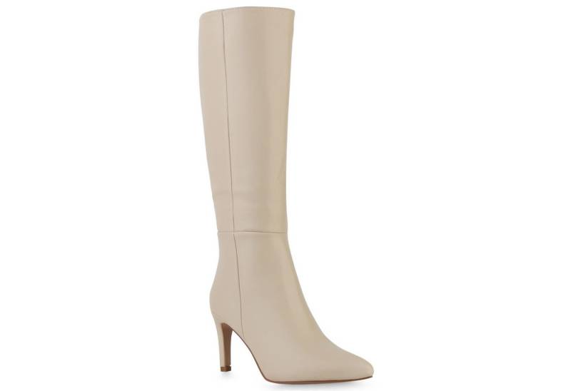 VAN HILL 839876 Stiefel Damen Leicht Gefütterte Klassische Stiefel Spitze Basic von VAN HILL