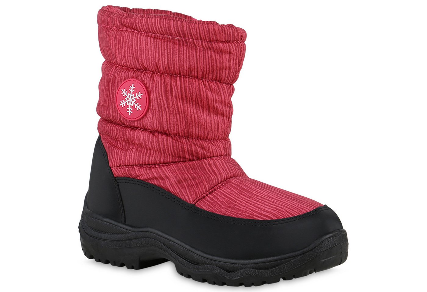 VAN HILL 840068 Outdoorschuh Damen Outdoor Stiefeletten Bequeme Profil-Sohle von VAN HILL