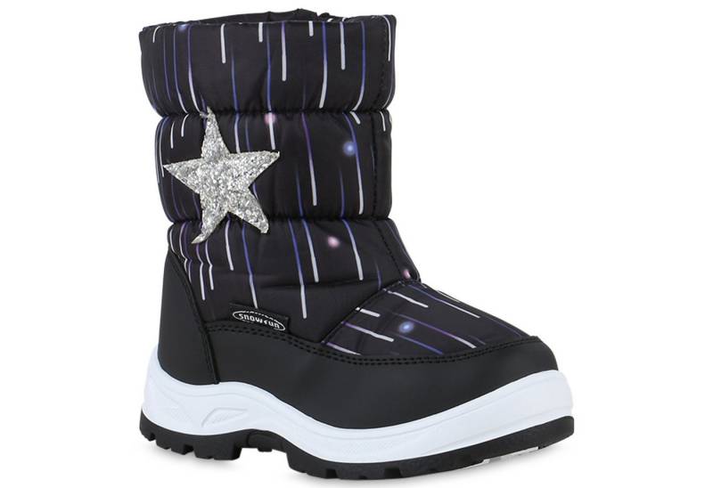 VAN HILL 840077 Winterboots Kinder Warm Gefütterte Winter Boots Gesteppte Glitzer VAN HILL 840077 Winterboots Kinder Warm Gefütterte Winter Boots Gesteppte Glitzer von VAN HILL