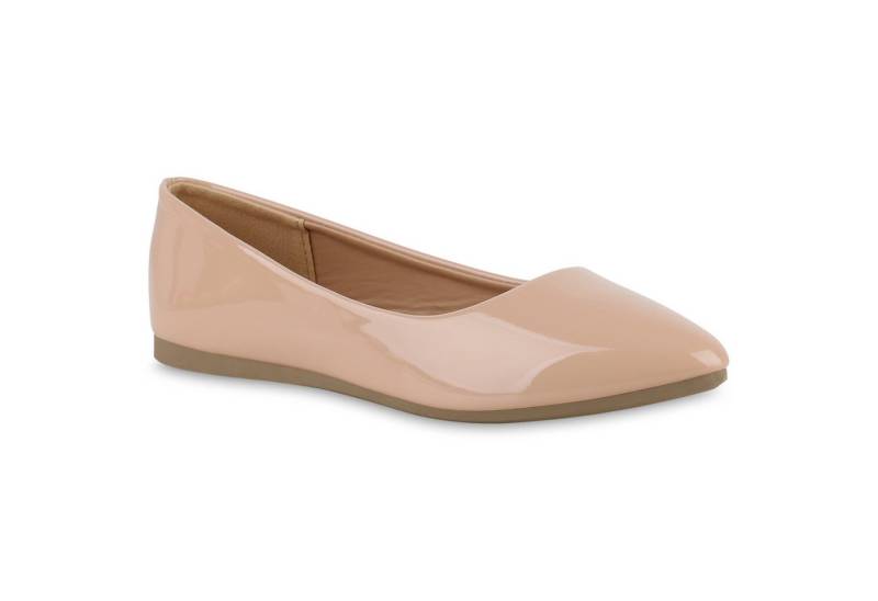 VAN HILL 840125 Ballerina Damen Klassische Ballerinas Slippers Lack Leder-Optik VAN HILL 840125 Ballerina Damen Klassische Ballerinas Slippers Lack Leder-Optik von VAN HILL