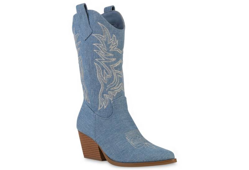 VAN HILL 840142 Cowboystiefel Schuhe von VAN HILL