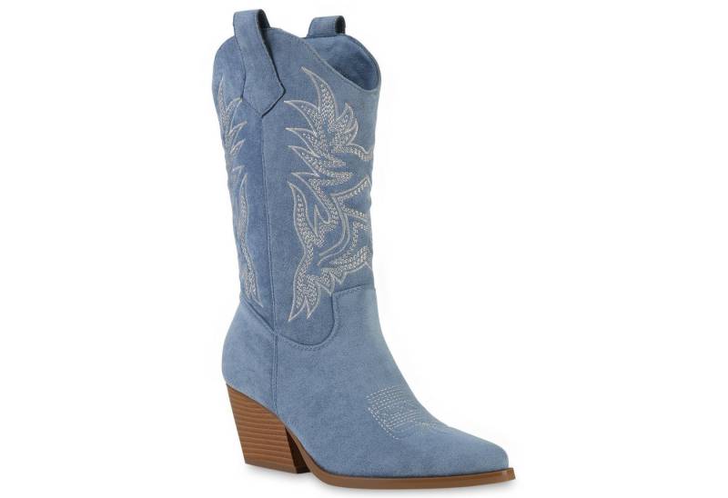 VAN HILL 840142 Cowboystiefel Schuhe von VAN HILL