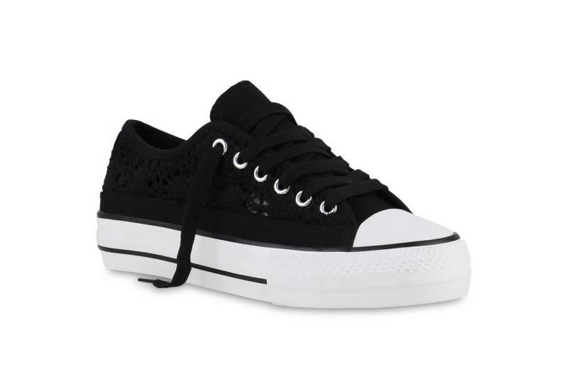 VAN HILL 840387 Sneaker Damen Sneaker Low Bequeme Schnürer Spitze Stoff Schnür- VAN HILL 840387 Sneaker Damen Sneaker Low Bequeme Schnürer Spitze Stoff Schnür- von VAN HILL