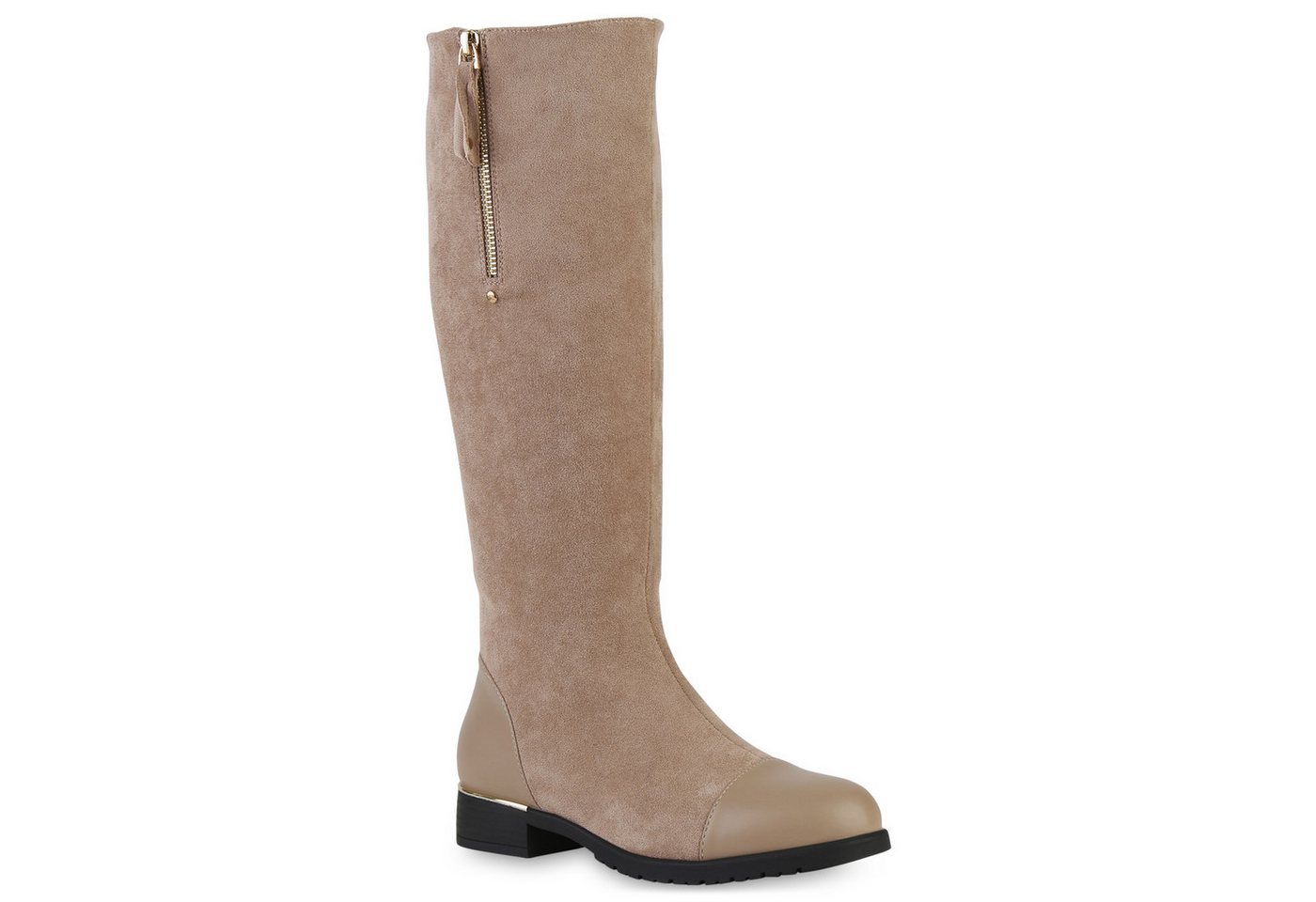 VAN HILL 840545 Stiefel Damen Leicht Gefütterte Klassische Stiefel Profil-Sohle von VAN HILL