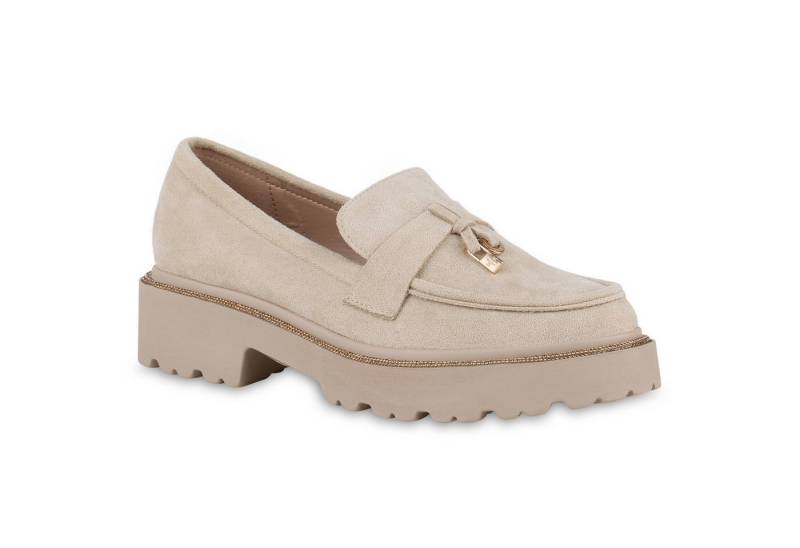 VAN HILL 840998 Outdoorschuh Damen Plateauschuhe Slippers Strass Profil-Sohle VAN HILL 840998 Outdoorschuh Damen Plateauschuhe Slippers Strass Profil-Sohle von VAN HILL