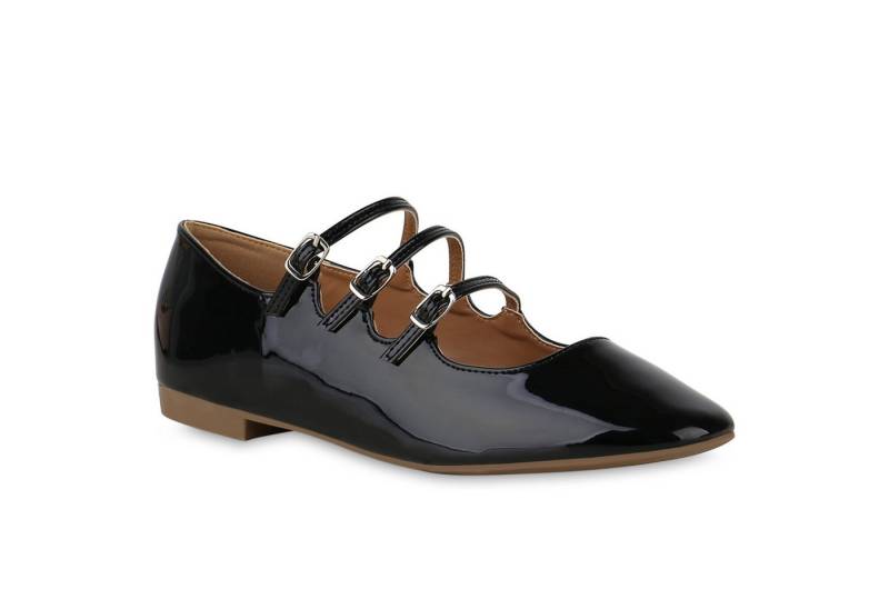 VAN HILL 841167 Ballerina Damen Riemchenballerinas Ballerinas Klassisch Lack Freizeit VAN HILL 841167 Ballerina Damen Riemchenballerinas Ballerinas Klassisch Lack Freizeit von VAN HILL