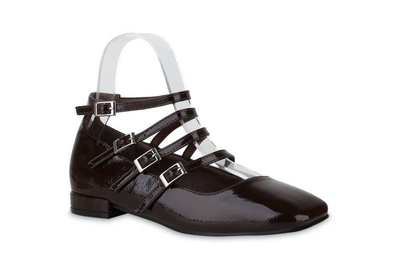 VAN HILL 841181 Ballerina Damen Riemchenballerinas Ballerinas Eckige Lack Riemchen- 841180 VAN HILL 841181 Ballerina Damen Riemchenballerinas Ballerinas Eckige Lack Riemchen- 841180 von VAN HILL