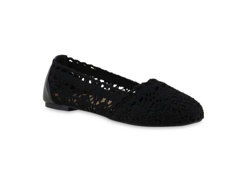 VAN HILL 841312 Ballerina Damen Klassische Ballerinas Slippers Bequeme Spitze Stoff VAN HILL 841312 Ballerina Damen Klassische Ballerinas Slippers Bequeme Spitze Stoff von VAN HILL