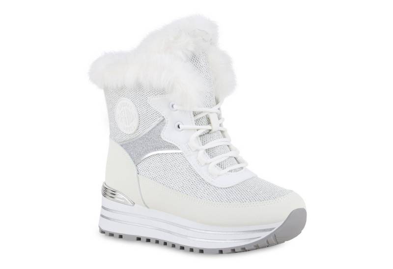 VAN HILL 841426 Sneaker Damen Warm Gefütterte Sneakerstiefel Sneaker Kunstfell VAN HILL 841426 Sneaker Damen Warm Gefütterte Sneakerstiefel Sneaker Kunstfell von VAN HILL