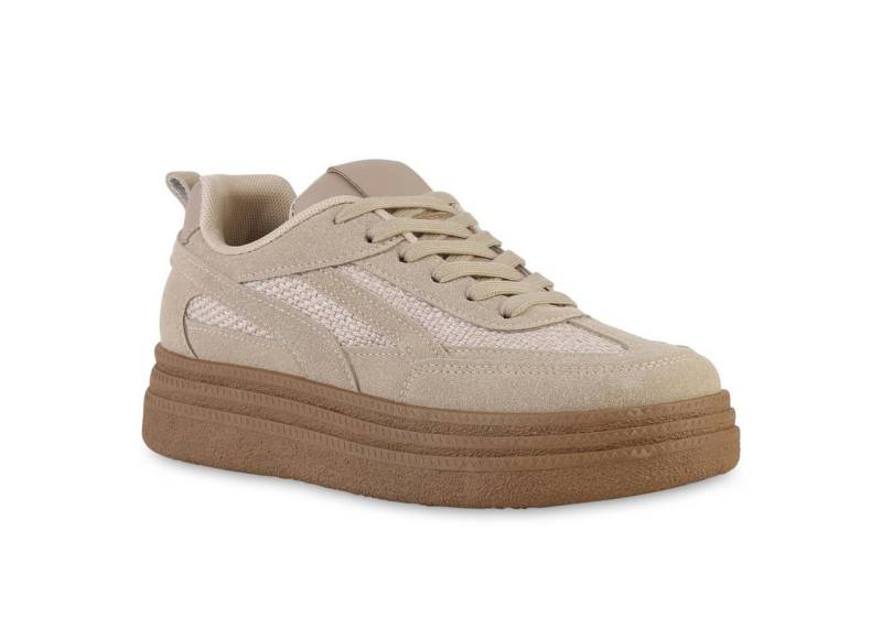 VAN HILL 841519 Plateausneaker Damen Plateau Sneaker Schnürer Bequeme Basic Freizeit VAN HILL 841519 Plateausneaker Damen Plateau Sneaker Schnürer Bequeme Basic Freizeit von VAN HILL