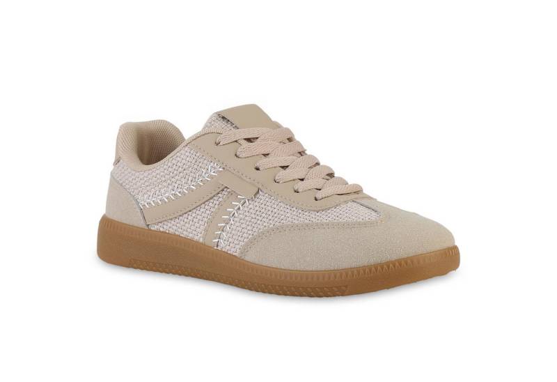 VAN HILL 841520 Sneaker Damen Sneaker Low Schnürer Bequeme Freizeit Strick Schnür- VAN HILL 841520 Sneaker Damen Sneaker Low Schnürer Bequeme Freizeit Strick Schnür- von VAN HILL