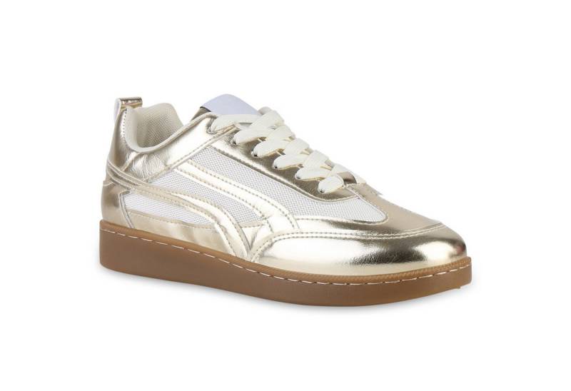 VAN HILL 841526 Sneaker Damen Sneaker Low Schnürer Bequeme Metallic Schnür- VAN HILL 841526 Sneaker Damen Sneaker Low Schnürer Bequeme Metallic Schnür- von VAN HILL