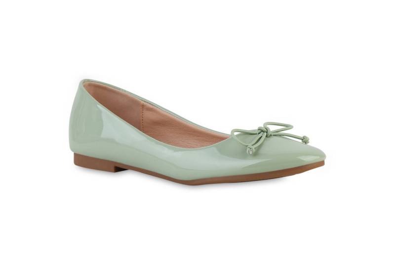 VAN HILL 841553 Ballerina Damen Klassische Ballerinas Flache Lack Schleifen VAN HILL 841553 Ballerina Damen Klassische Ballerinas Flache Lack Schleifen von VAN HILL