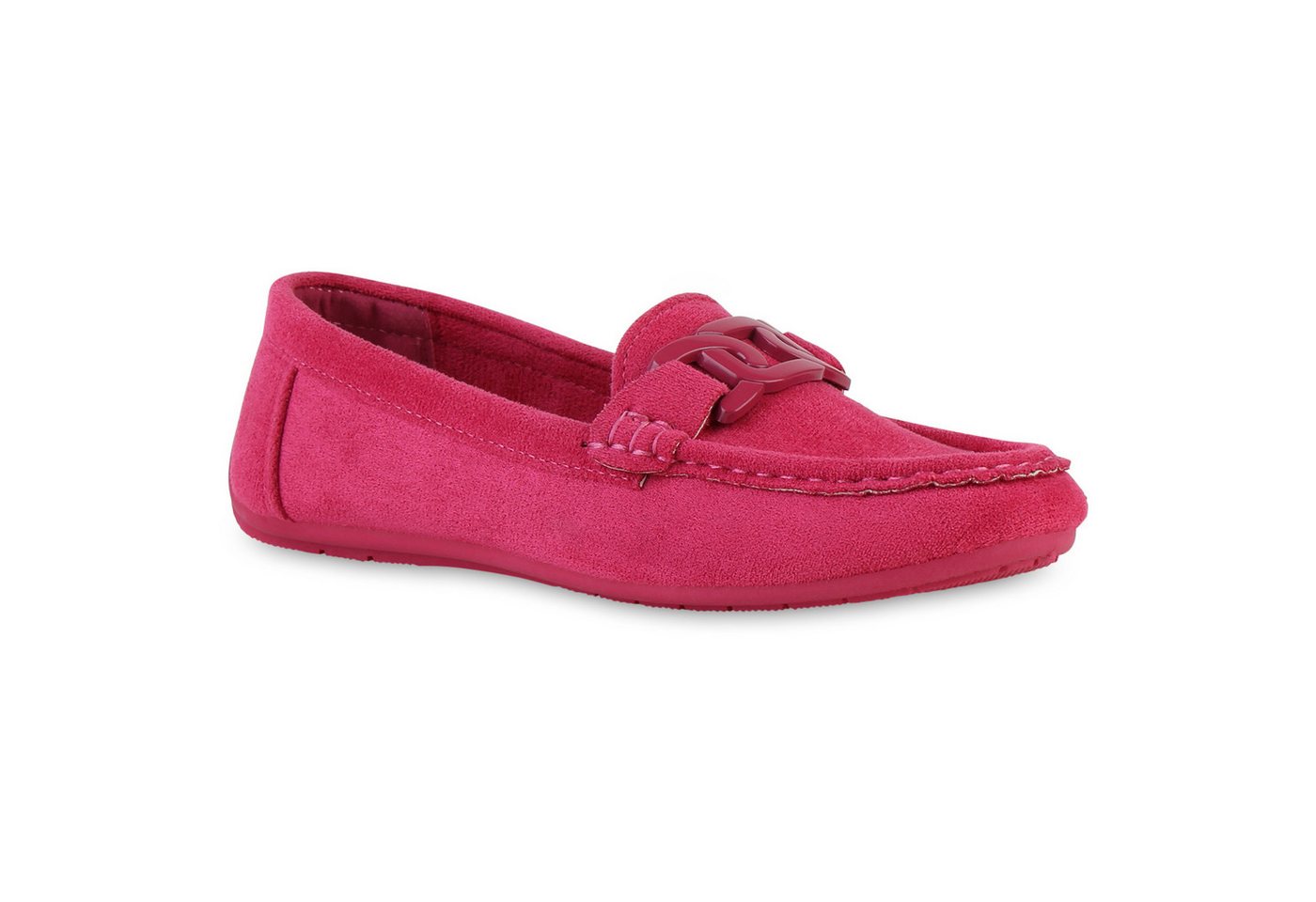 VAN HILL 841555 Slipper Damen Mokassins Slippers Bequeme Freizeit Profil-Sohle von VAN HILL