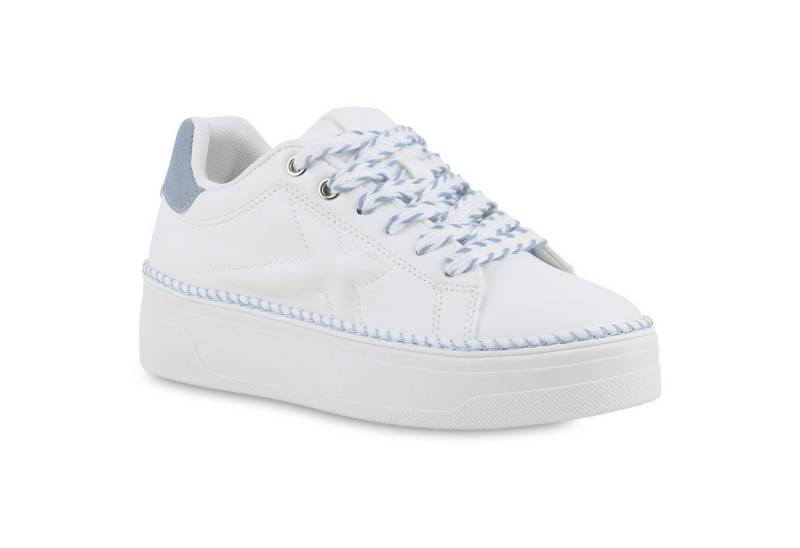 VAN HILL 841694 Plateausneaker Damen Plateau Sneaker Schnürer Basic Freizeit Keilabsatz VAN HILL 841694 Plateausneaker Damen Plateau Sneaker Schnürer Basic Freizeit Keilabsatz von VAN HILL