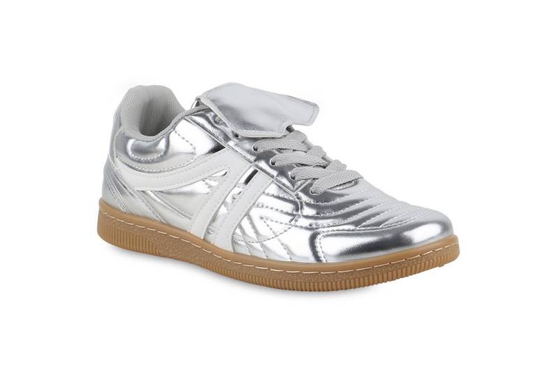 VAN HILL 841695 Sneaker Damen Sneaker Low Schnürer Sportliche Freizeit Gesteppte VAN HILL 841695 Sneaker Damen Sneaker Low Schnürer Sportliche Freizeit Gesteppte von VAN HILL