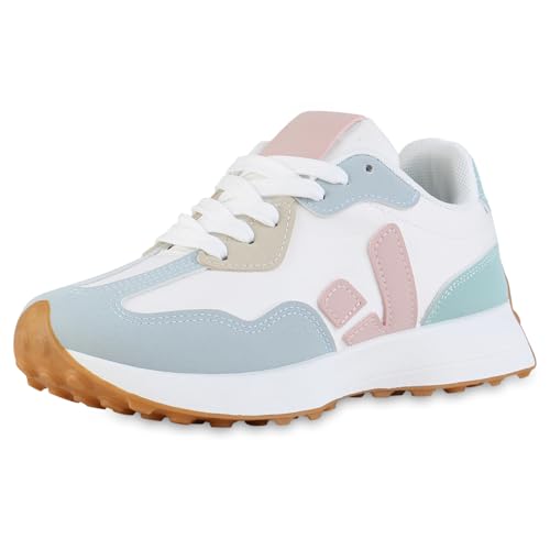 VAN HILL Damen Plateau Sneaker Keilabsatz Plateau Vorne Trendy Schuhe 216790 Mehrfarbig 36 VAN HILL Damen Plateau Sneaker Keilabsatz Plateau Vorne Trendy Schuhe 216790 Mehrfarbig 36 von VAN HILL