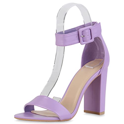 VAN HILL Damen Riemchensandaletten Sandaletten Elegante Freizeit Schuhe Blockabsatz Absatzschuhe Basic Riemchenschuhe 211510 Helllila 40 VAN HILL Damen Riemchensandaletten Sandaletten Elegante Freizeit Schuhe Blockabsatz Absatzschuhe Basic Riemchenschuhe 211510 Helllila 40 von VAN HILL