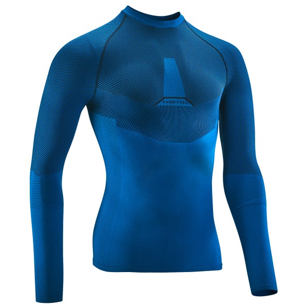 VAN RYSEL - Longsleeve Base Layer Endurance - Kunstfaserunterwäsche Gr M blau von VAN RYSEL