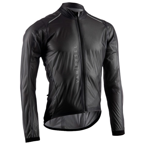 VAN RYSEL - Rain Jacket Ultralight - Fahrradjacke Gr XL grau/schwarz von VAN RYSEL