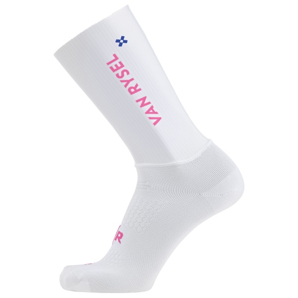 VAN RYSEL - Socks RCR-R - Radsocken Gr 39-42 grau/weiß von VAN RYSEL