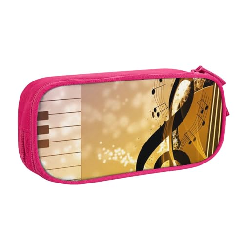 Federmäppchen mit großem Fassungsvermögen, multifunktionales Federmäppchen, Reißverschluss, tragbares Federmäppchen, Studenten, Bürobedarf., rose, Einheitsgröße, Kosmetiktasche von VANANI