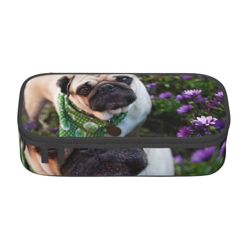 VANANI DOD in The Garden Große Kapazität Federmäppchen, Multifunktionales Federmäppchen, Schreibwaren Aufbewahrungsbedarf für Büro und Schule, Schwarz , Einheitsgröße, Kosmetiktasche von VANANI