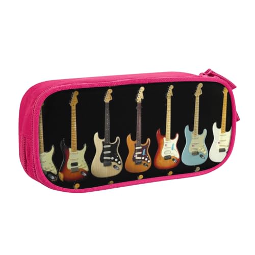 VANANI Federmäppchen mit großem Fassungsvermögen, multifunktionales Federmäppchen, Reißverschluss, tragbares Federmäppchen, Studenten, Bürobedarf., rose, Einheitsgröße, Kosmetiktasche von VANANI