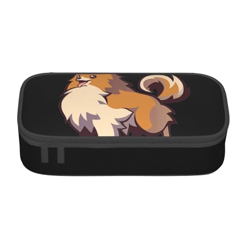 VANANI Federmäppchen mit großer Kapazität, multifunktionales Federmäppchen, Schreibwaren-Aufbewahrungszubehör für Büro und Schule., Schwarz , Einheitsgröße, Kosmetiktasche von VANANI