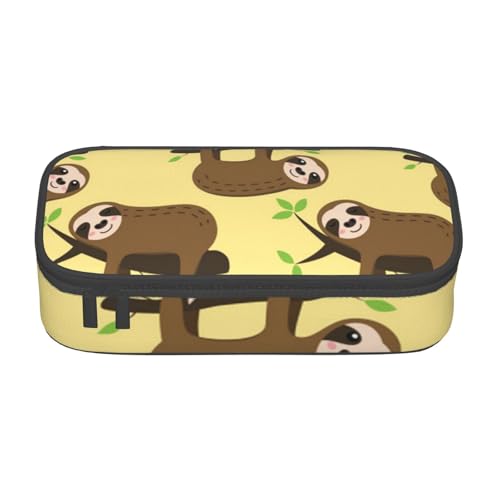 VANANI Niedliches Federmäppchen mit großer Kapazität, multifunktionales Federmäppchen, Schreibwaren-Aufbewahrungszubehör für Büro und Schule., Schwarz , Einheitsgröße, Kosmetiktasche von VANANI