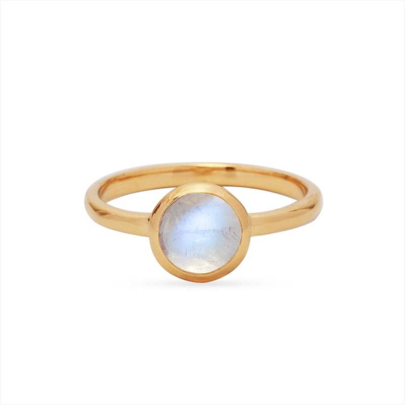 Eclipse Mondstein Ring | Gold von VANAschmuck