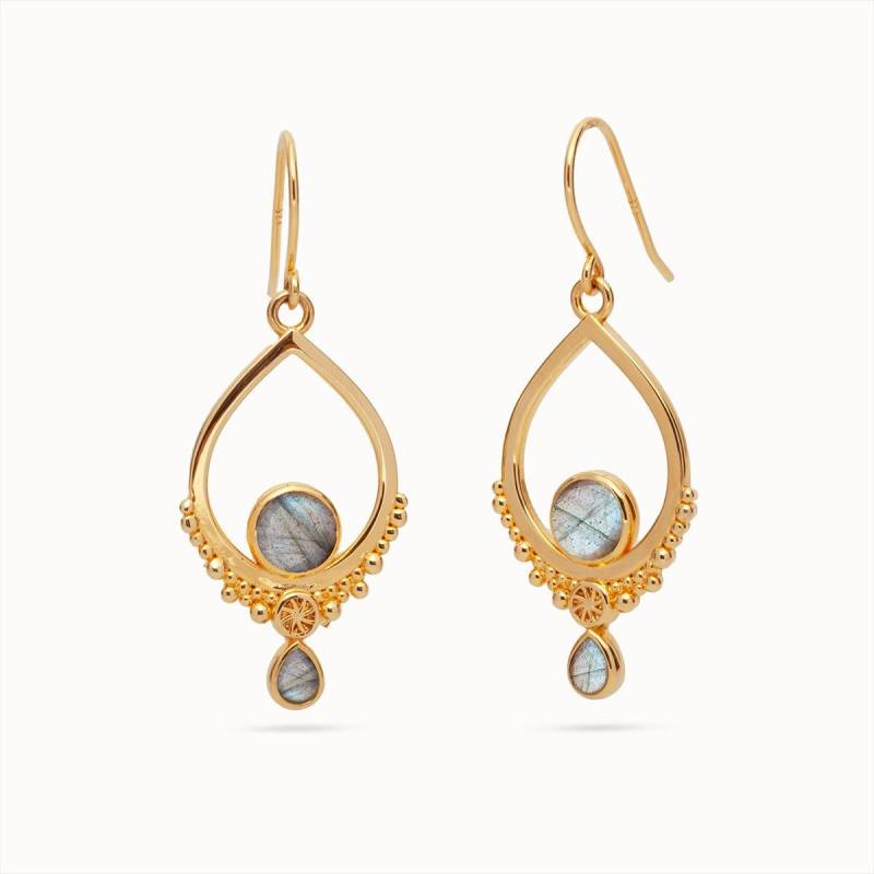 Eterno Labradorit Ohrringe | Gold Eterno Labradorit Ohrringe | Gold von VANAschmuck
