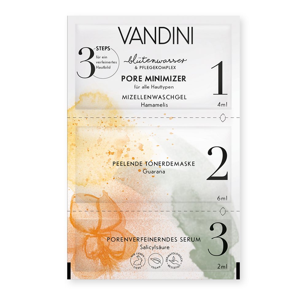 VANDINI Gesichtsmaske POREMINIMIZER 3-Step Maske, 1-tlg. von VANDINI