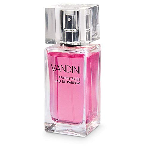 VANDINI Nutri Eau de Parfum Damen - Parfüm Damen mit femininen Duft der Pfingstrosenblüte - Frauen Parfüm, Damenparfüm, Damenparfum (1x 50 ml) von VANDINI