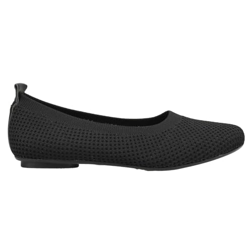 VANELi Damen Suvi Ballerinas, Schwarzer Stretch-Strick., 39 EU von VANELi