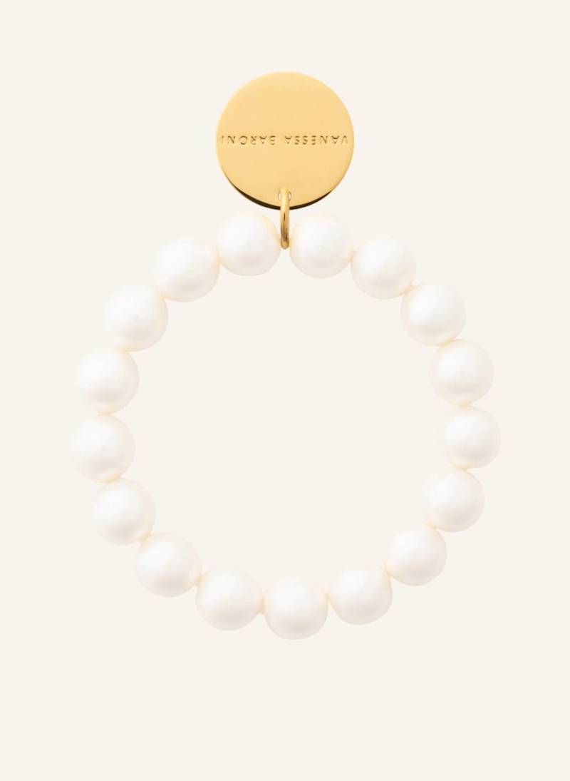 Vanessa Baroni Armband Mini Beads Flex Bracelet Pearl By Glambou gold von VANESSA BARONI