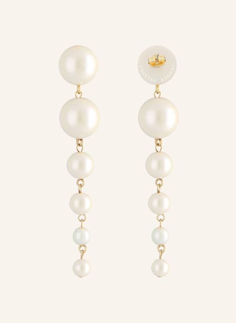 Vanessa Baroni Ohrhänger Waterfall Earring Pearl By Glambou weiss von VANESSA BARONI