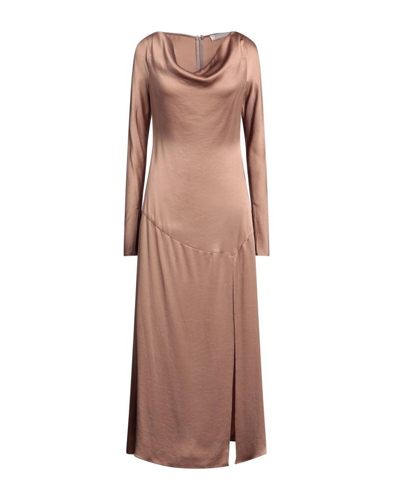 VANESSA COCCHIARO Midi-kleid Damen Hellbraun von VANESSA COCCHIARO