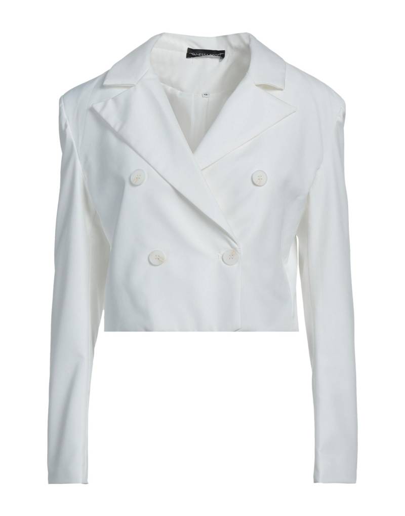 VANESSA SCOTT Blazer Damen Weiß von VANESSA SCOTT
