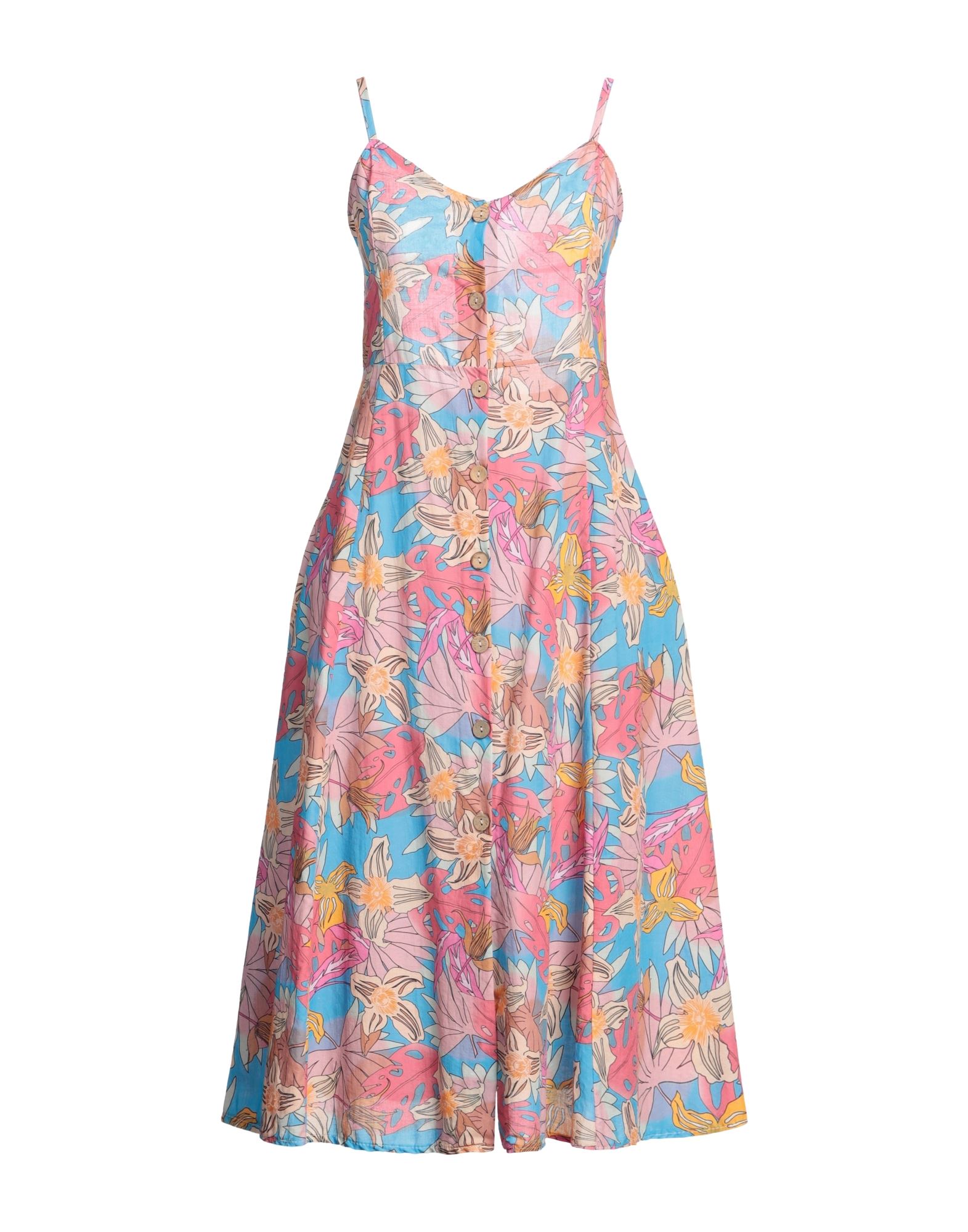 VANESSA SCOTT Midi-kleid Damen Azurblau VANESSA SCOTT Midi-kleid Damen Azurblau von VANESSA SCOTT