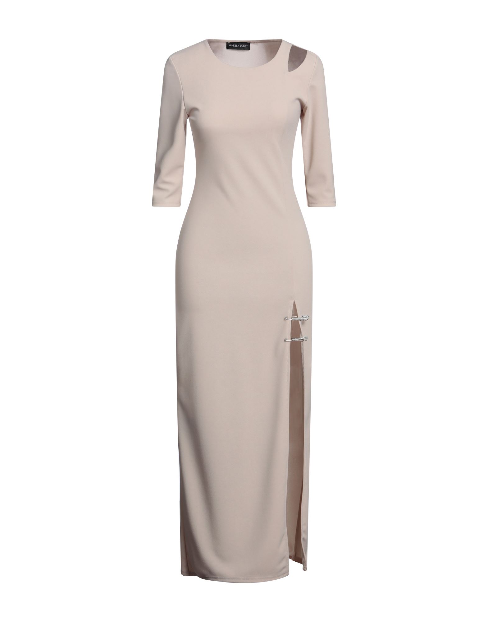 VANESSA SCOTT Midi-kleid Damen Beige von VANESSA SCOTT